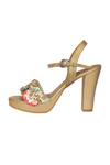 Shop_Fuchsia_Gold Embellished Color Pop Block Heel Sandals _Online_at_Aza_Fashions