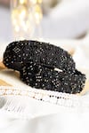 Choko_Black Embellished Bead Work Hairband _Online_at_Aza_Fashions