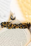 Buy_Choko_Black Embellished Golden Glit Garland Hair Band _Online_at_Aza_Fashions