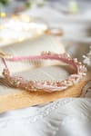 Buy_Choko_Pink Embellished Hair Band _at_Aza_Fashions