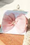 Buy_Choko_Pink Mademoiselle Statement Bow Hair Clip_at_Aza_Fashions