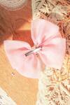 Shop_Choko_Pink Mademoiselle Statement Bow Hair Clip_at_Aza_Fashions