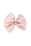 Shop_Choko_Pink Mademoiselle Statement Bow Hair Clip_Online_at_Aza_Fashions
