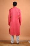 Shop_Kalp_Pink Cotton Kurta_at_Aza_Fashions