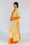 Buy_Mimamsaa_Yellow Pure Banarasi Silk Woven Floral Pitambara Dupatta  _Online_at_Aza_Fashions