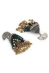 Buy_Heer-House Of Jewellery_Gold Plated Stones Banjara Chain Jhumkas_Online_at_Aza_Fashions