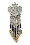 Buy_Heer-House Of Jewellery_Black Nakshatra Kaanpphool Earrings_Online_at_Aza_Fashions