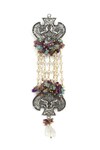 Buy_Heer-House Of Jewellery_Silver Plated Pearls Sitaara Carved Earrings_Online_at_Aza_Fashions