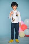 Hoity Moppet_White Cotton Embroidery Shirt _Online_at_Aza_Fashions