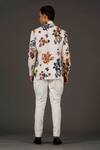 Shop_Balance by Rohit Bal_Ivory Satin Poplin Printed Floral Shirt _at_Aza_Fashions