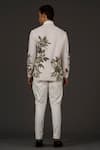 Shop_Balance By Rohit Bal_Ivory Satin Poplin Bird, Floral Print Shirt _at_Aza_Fashions