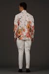 Shop_Balance by Rohit Bal_Ivory Satin Poplin Printed Floral Shirt _at_Aza_Fashions