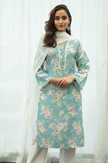 Ayesha floral kurta set