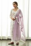 Buy_Roze_Purple Cotton Gulzar Embroidered Dupatta_at_Aza_Fashions
