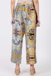 Buy_Linen Bloom_Beige Linen Printed Bisaza Pant _Online_at_Aza_Fashions