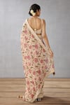 Shop_Torani_Beige Handwoven Chanderi Embroidered Chintz Kasturi Revathi Saree _at_Aza_Fashions