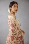 Buy_Torani_Beige Handwoven Chanderi Embroidered Chintz Kasturi Revathi Saree _Online_at_Aza_Fashions