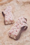 Shop_Around Always_Gold Embroidery Gulshan Wedges _at_Aza_Fashions