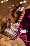 Around Always_Purple Embroidery Zia Heeled Sandals _Online_at_Aza_Fashions