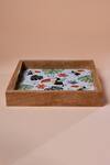 Cosy Dwellings_Mediterranean Twist Wooden Serving Tray_Online_at_Aza_Fashions