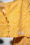 Shop_Love The World Today_Yellow Cotton Printed Floral Lehenga With Blouse _Online_at_Aza_Fashions