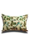 Raffinee_Leaf Print Cushion Cover_Online_at_Aza_Fashions