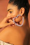 NakhreWaali_Multi Color Organically Dyed Beads What A Snack Handcrafted Hoops_Online_at_Aza_Fashions