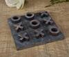 Buy_Manor House_Black Stone And Mdf Tic Tac Toe Board_at_Aza_Fashions