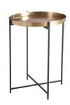 Shop_MANOR HOUSE_Gold Iron Antique Brass Accent Table _at_Aza_Fashions