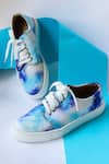 La Fiza_Blue Tie Dye Sky-dye Sneakers _Online_at_Aza_Fashions