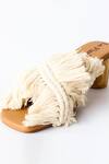 Buy_LA Fiza_White Tassels Moon Block Heels_Online_at_Aza_Fashions