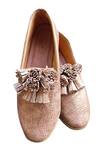 Shop_Cinderella By Heena Yusuf_Pink Kairos Tassel Shoes _at_Aza_Fashions