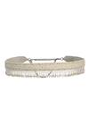 Buy_Lovetobag_Ivory Japanese Beads Kiah Drop Belt _at_Aza_Fashions