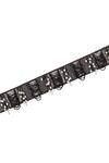 Buy_Lovetobag_Black Luminous Japanese Micro Bead And Baroque Pearl Embellishment Ruche Belt _Online_at_Aza_Fashions
