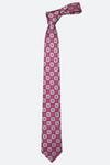 Buy_Tossido_Pink Print Geometric Tie_at_Aza_Fashions
