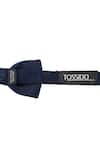 Buy_Tossido_Blue Embroidered Bow Tie_Online_at_Aza_Fashions