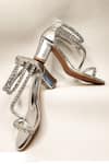 Shop_THE ALTER_Silver Embellished Serena Block Heels _at_Aza_Fashions