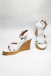 Buy_THE ALTER_White Ayden Cut-out Strap Wedges _at_Aza_Fashions