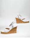 THE ALTER_White Ayden Cut-out Strap Wedges _at_Aza_Fashions