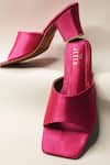 Buy_THE ALTER_Pink Satin T-shaped Block Heels _at_Aza_Fashions