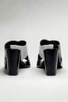 Shop_THE ALTER_Black Donna Color Block Mules _Online_at_Aza_Fashions