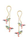 Buy_Aditi Bhatt_Multi Color T-rex Drop Earrings _at_Aza_Fashions