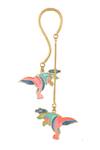 Shop_Aditi Bhatt_Multi Color T-rex Drop Earrings _Online_at_Aza_Fashions