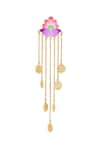 Aditi Bhatt_Multi Color Paradise Falls Dangler Earrings _Online_at_Aza_Fashions