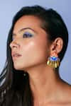 Buy_Aditi Bhatt_Multi Color Paisley Dangler Earrings _Online_at_Aza_Fashions