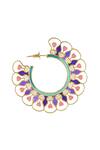 Aditi Bhatt_Purple Illuminate Hoops _Online_at_Aza_Fashions