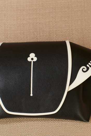 Shop_Ampm_Black Amina Faux Leather Clutch _Online_at_Aza_Fashions