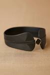 Buy_AMPM_Black Ariana Corded Belt _Online_at_Aza_Fashions