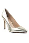 Vanilla Moon_Gold Janet Metallic Stilettos_Online_at_Aza_Fashions