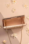 Buy_AMYRA_Gold Embellished Bella Sequin Box Clutch _Online_at_Aza_Fashions